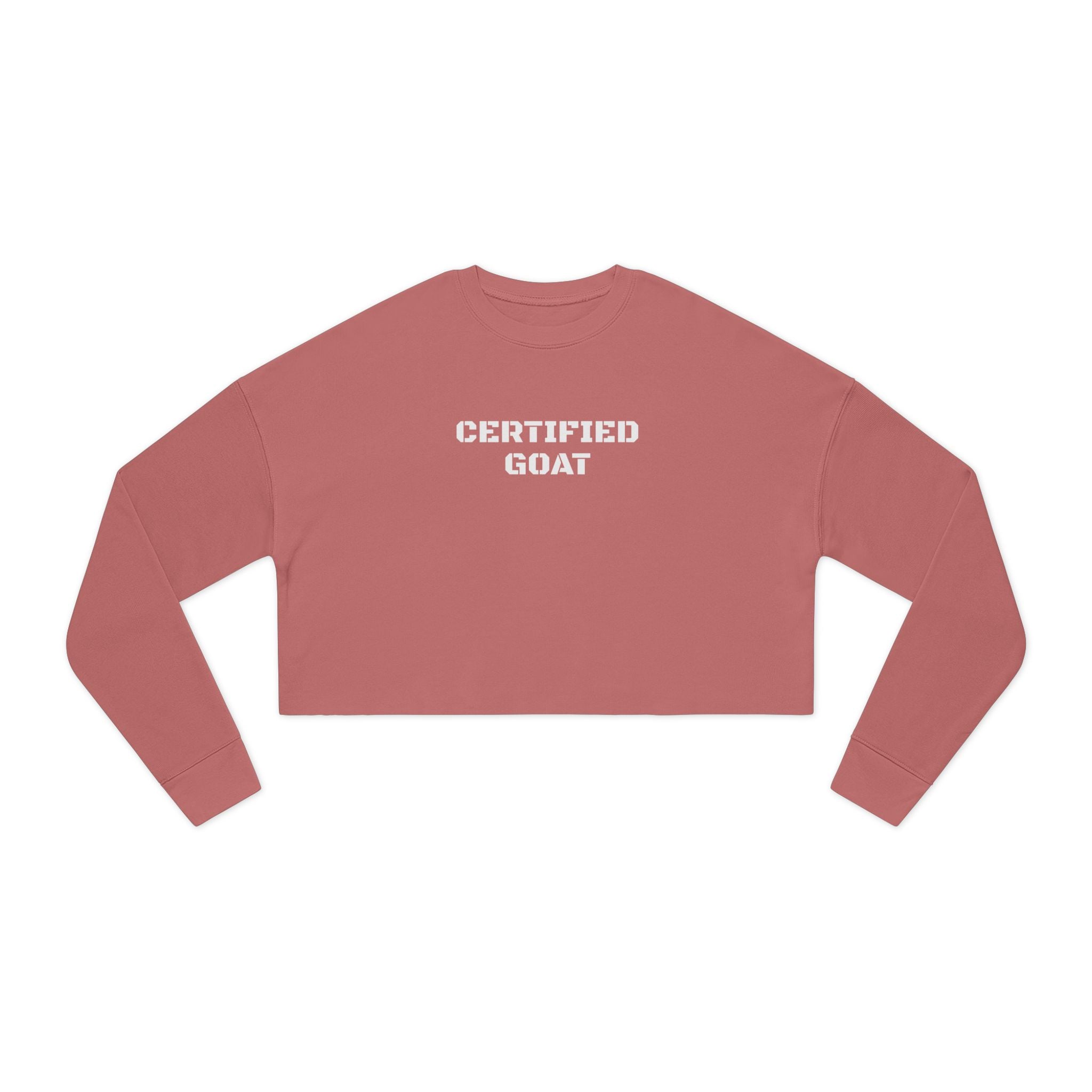 Certified Goat Cropped Sweatshirt
