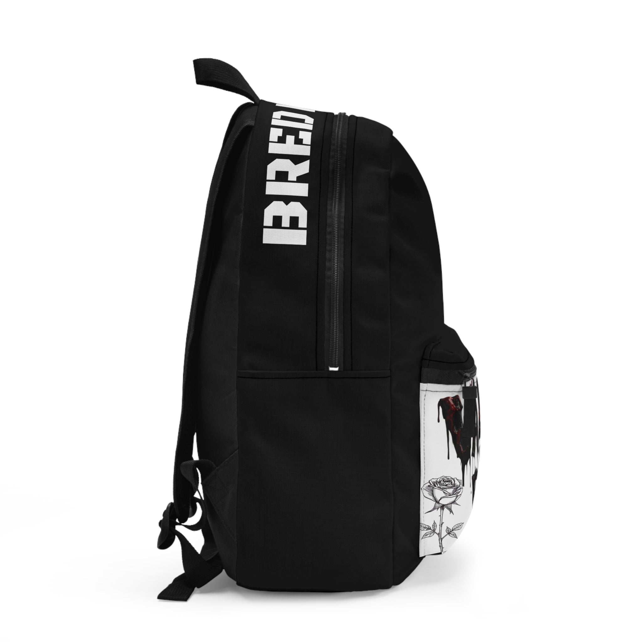 Backpack — 'Value in Pain' Gothic Graphic School Backpack