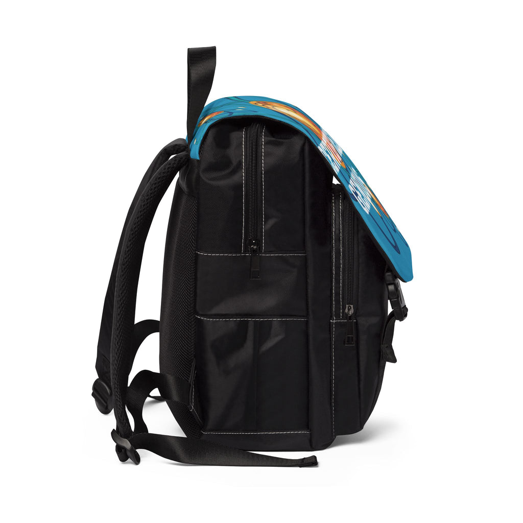 Certified Genius Backpack — Science Atom Graphic School Bag