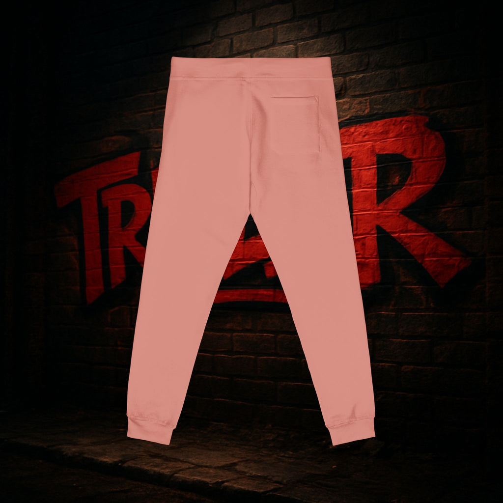 Embroidered Fleece Sweatpants — Cozy Casual Lounge Joggers