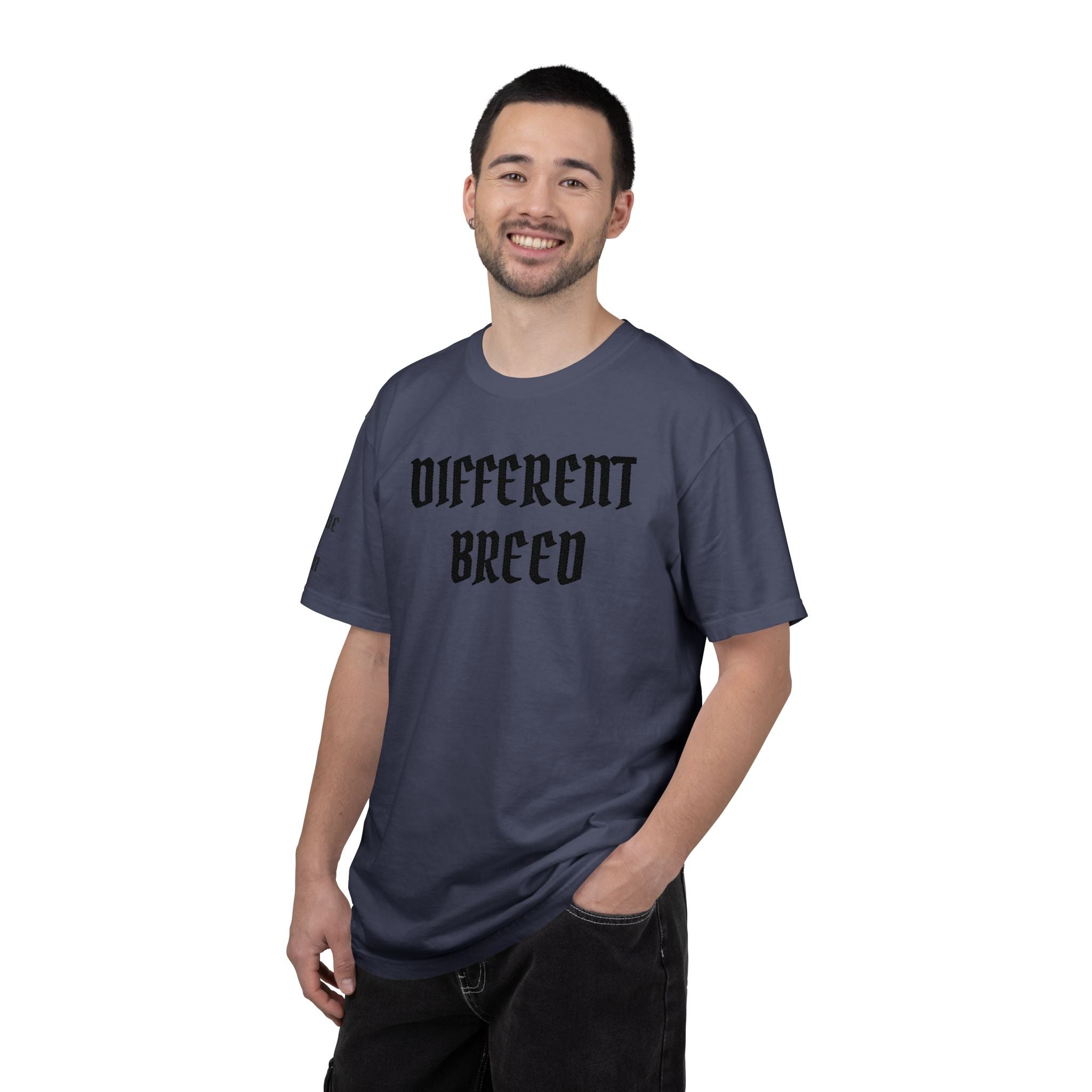 Different Breed T-Shirt — Gothic Text Graphic Tee