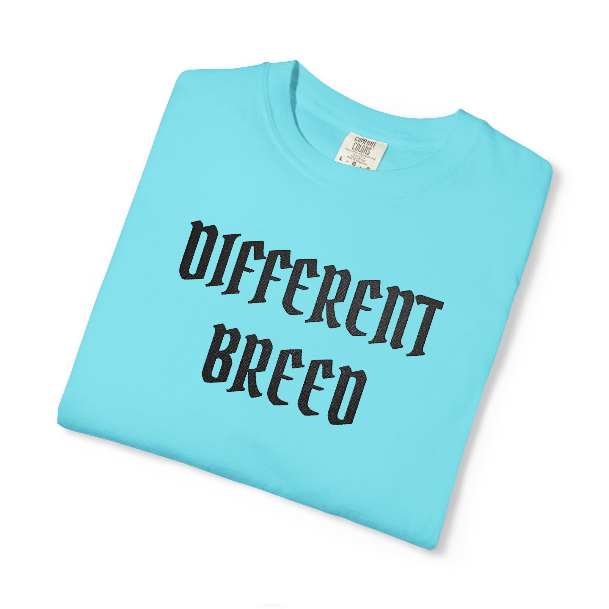Different Breed T-Shirt — Gothic Text Graphic Tee