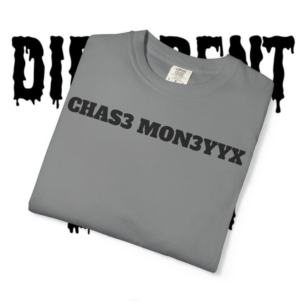 Chas3 Mon3yyx Graphic T-Shirt — Bold Lip Logo Streetwear Tee