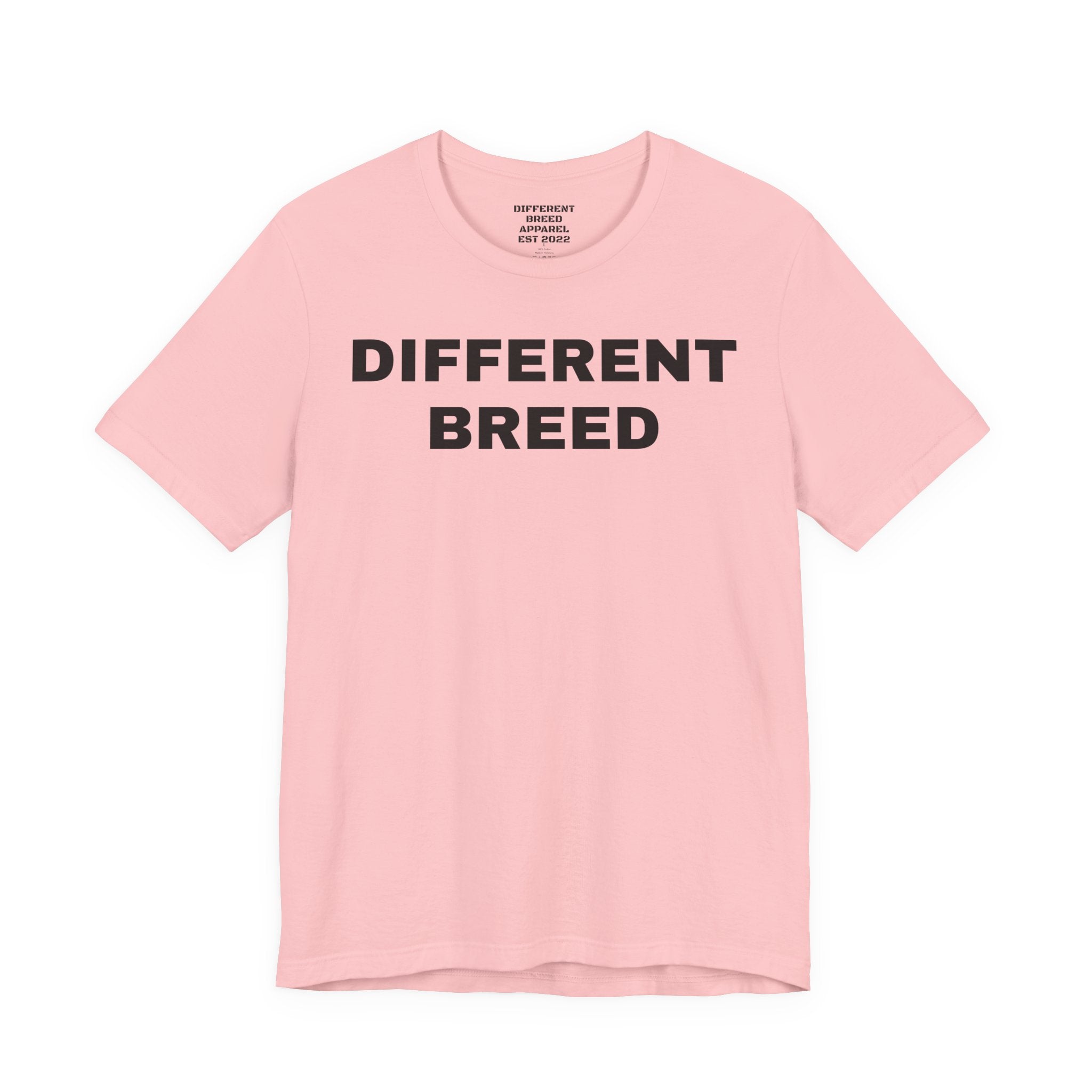 Different Breed Tee — “Old Testimony Builds New Character” Inspirational Graphic T-Shirt