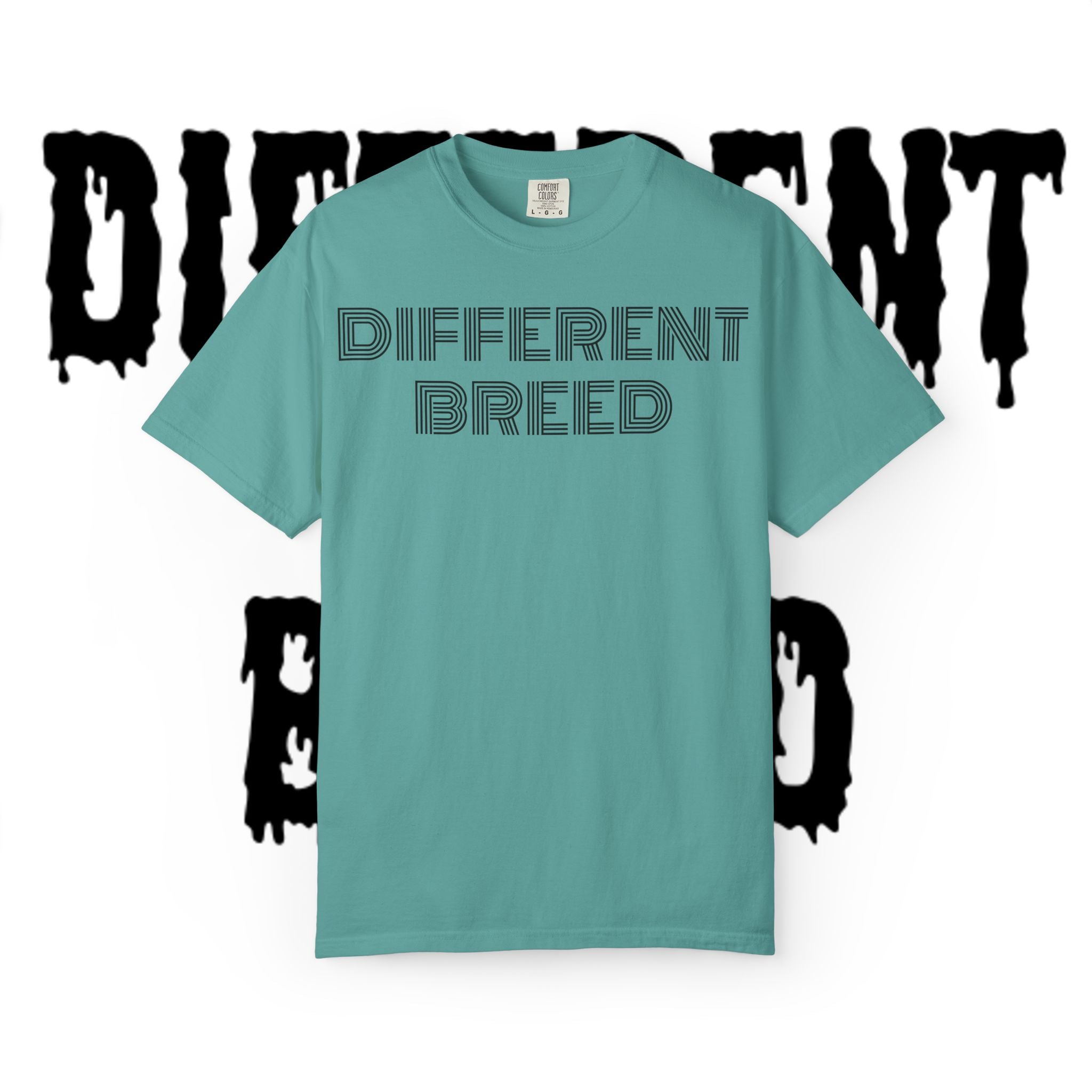 Different Breed / Picture Perfect T-Shirt — Retro Line-Work Graphic Tee