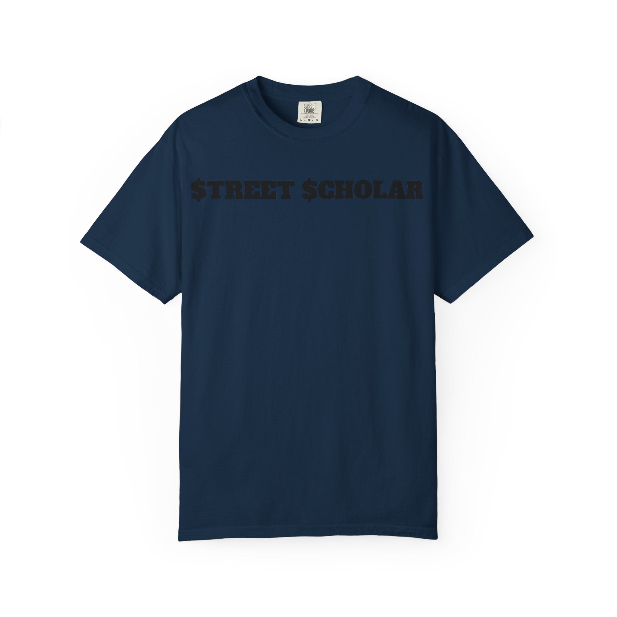 Street Scholar T‑Shirt — Bold Graphic Lip Grill Design