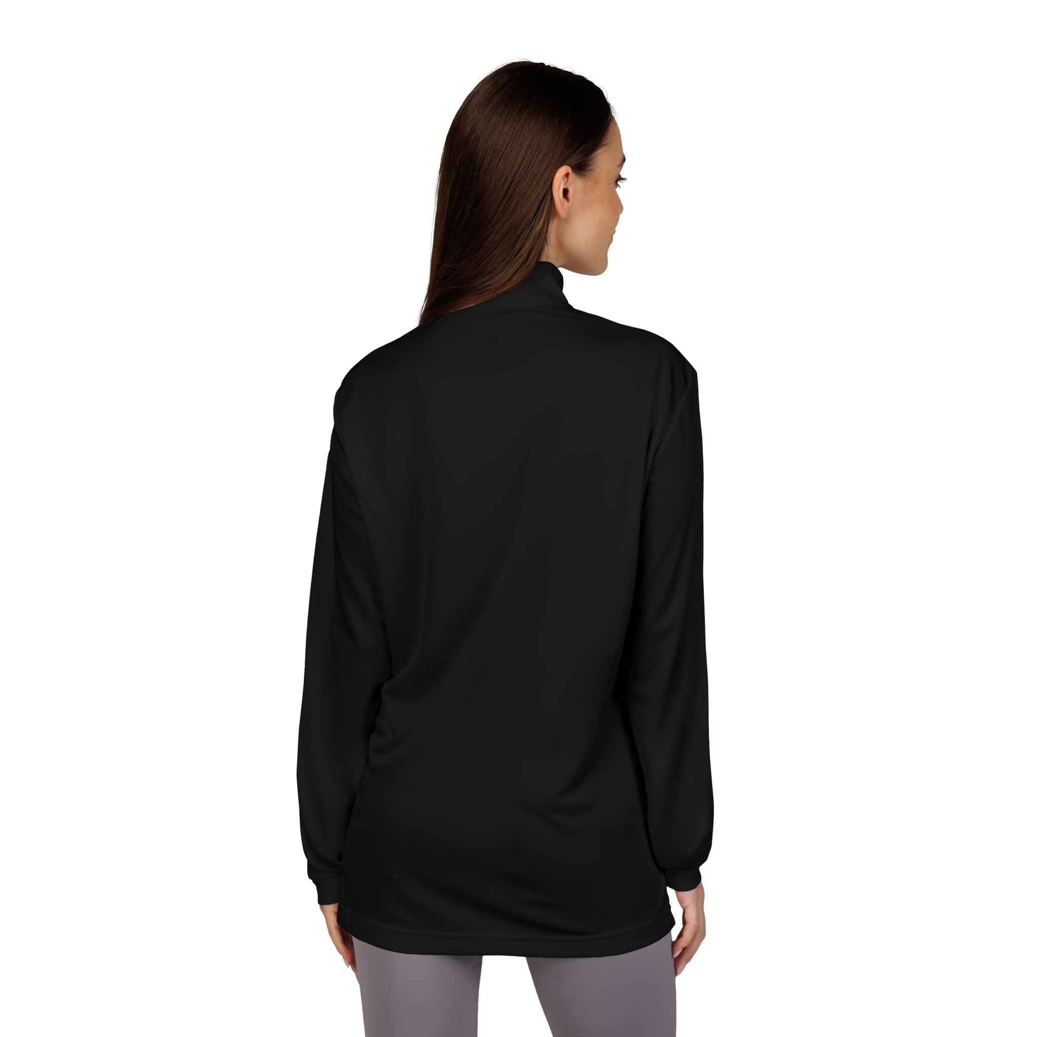 Embroidered Quarter-Zip Pullover — Temple R Athletic Top