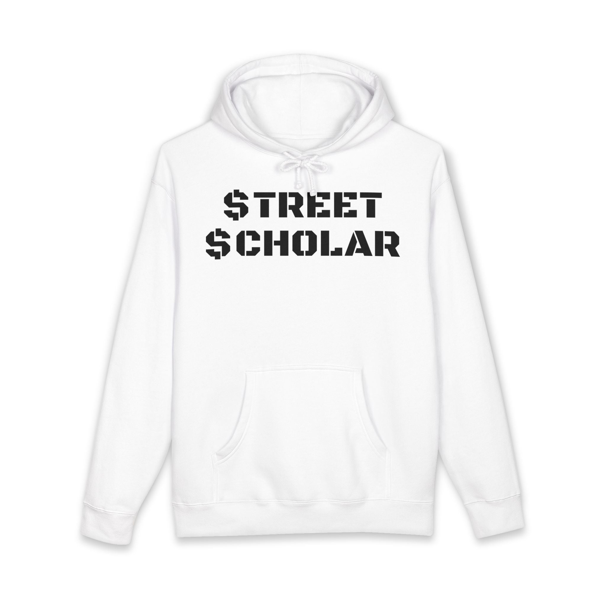 Hoodie — "Street Scholar" Graphic Hoodie with VIP Spiderweb Backprint