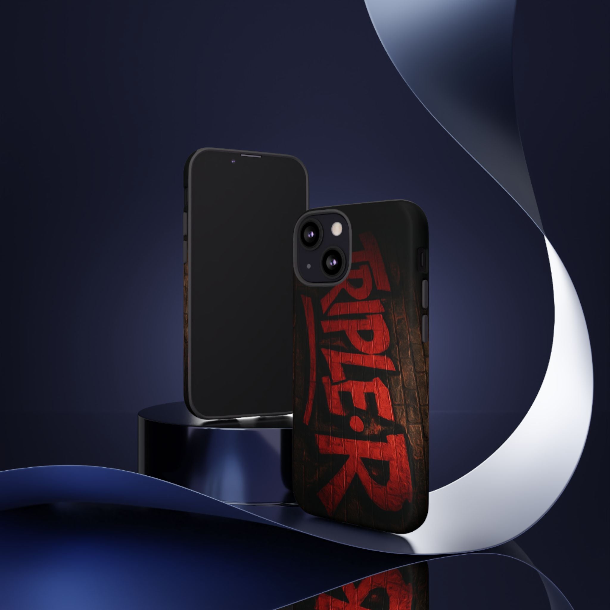 Triple-R Graffiti Phone Case — Rugged Protective iPhone Cover