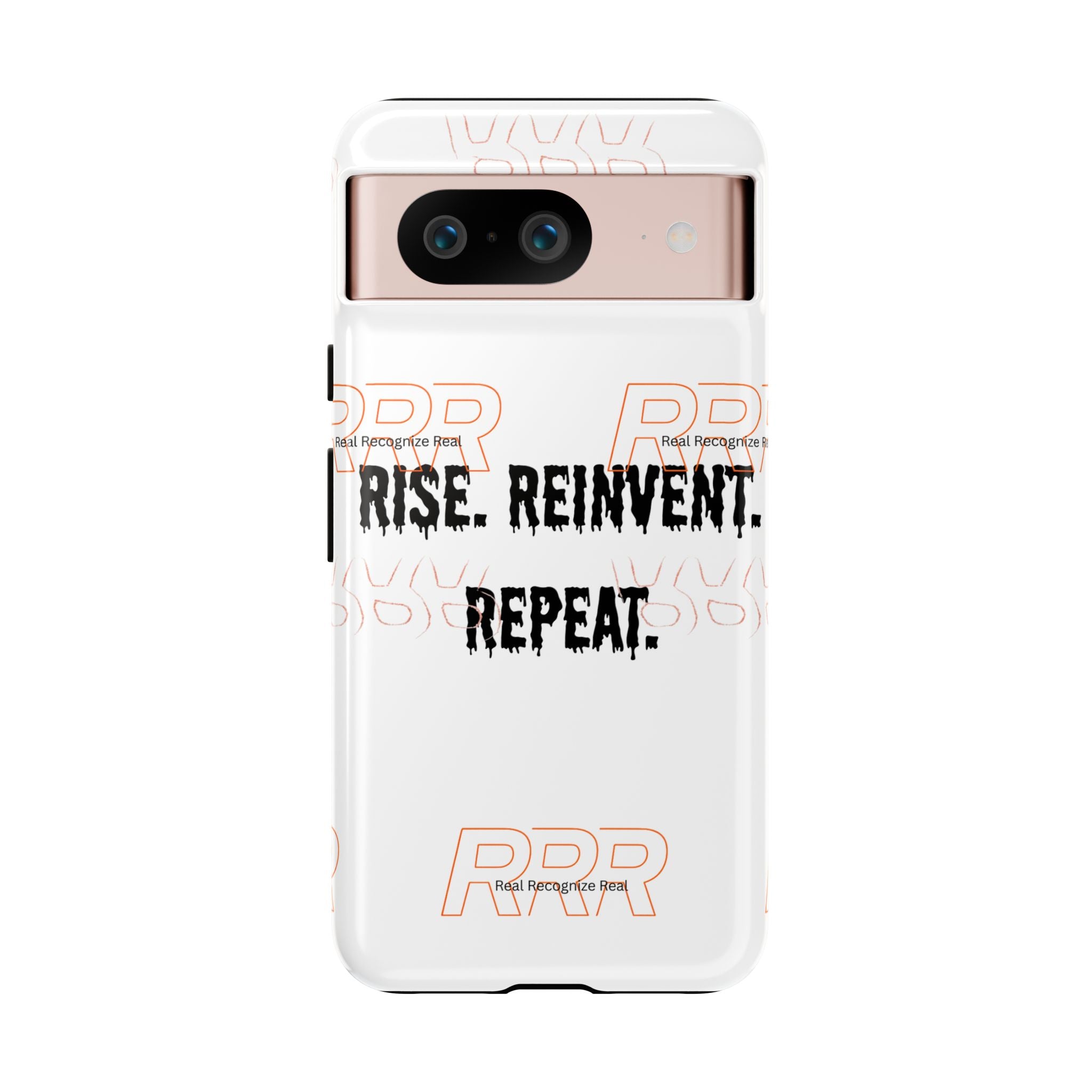 Tough Cases — "Rise. Reinvent. Repeat." Motivational Phone Case