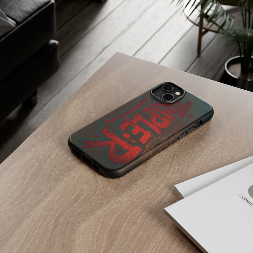 Triple-R Graffiti Phone Case — Rugged Protective iPhone Cover