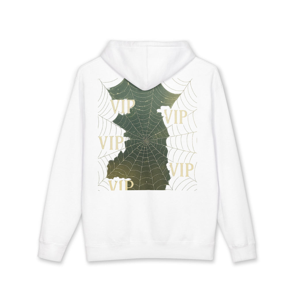 Hoodie — "Street Scholar" Graphic Hoodie with VIP Spiderweb Backprint