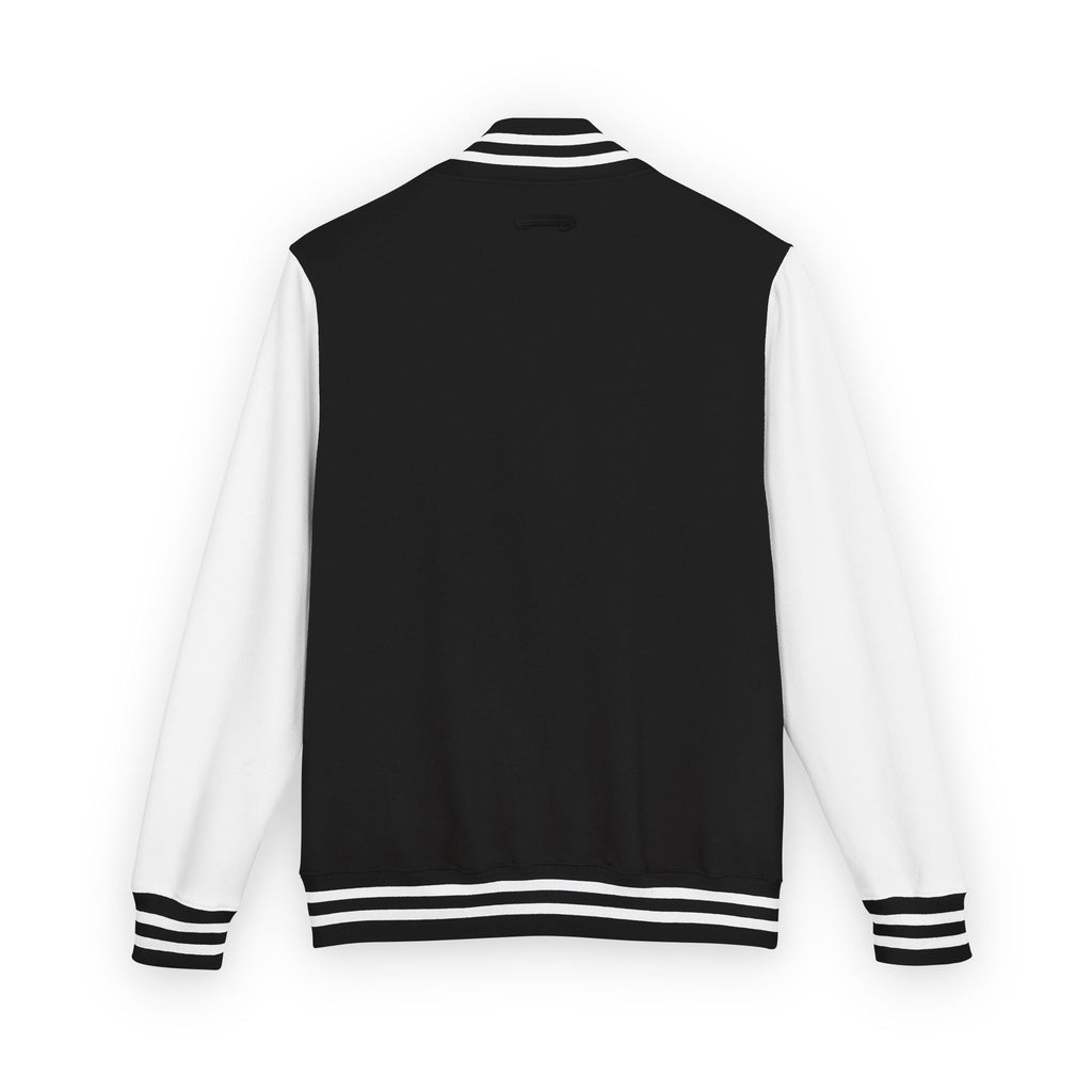 Letterman Jacket — 'Trench Baby' Graffiti Varsity Jacket