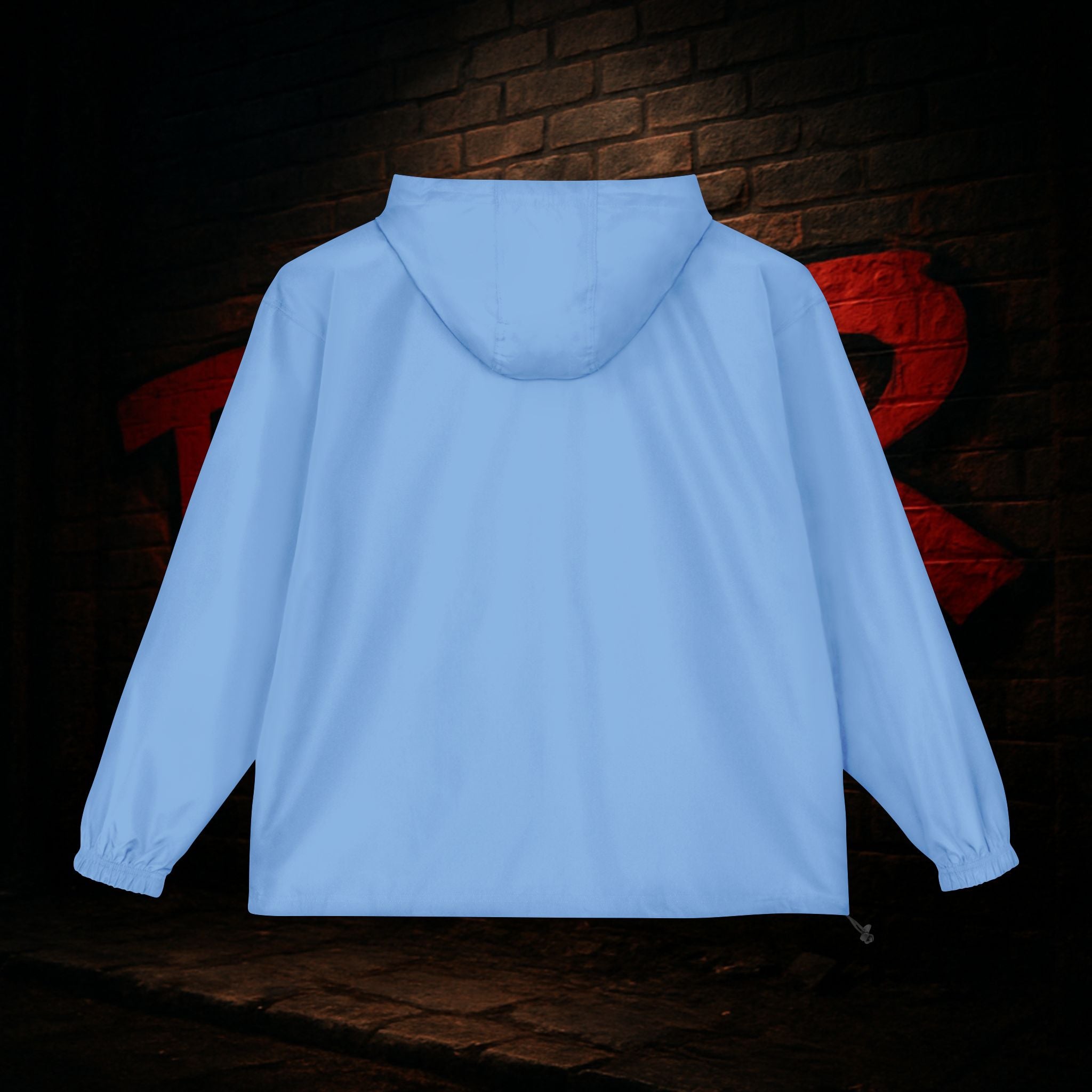 Champion Packable Anorak Jacket - Orange Hooded Windbreaker