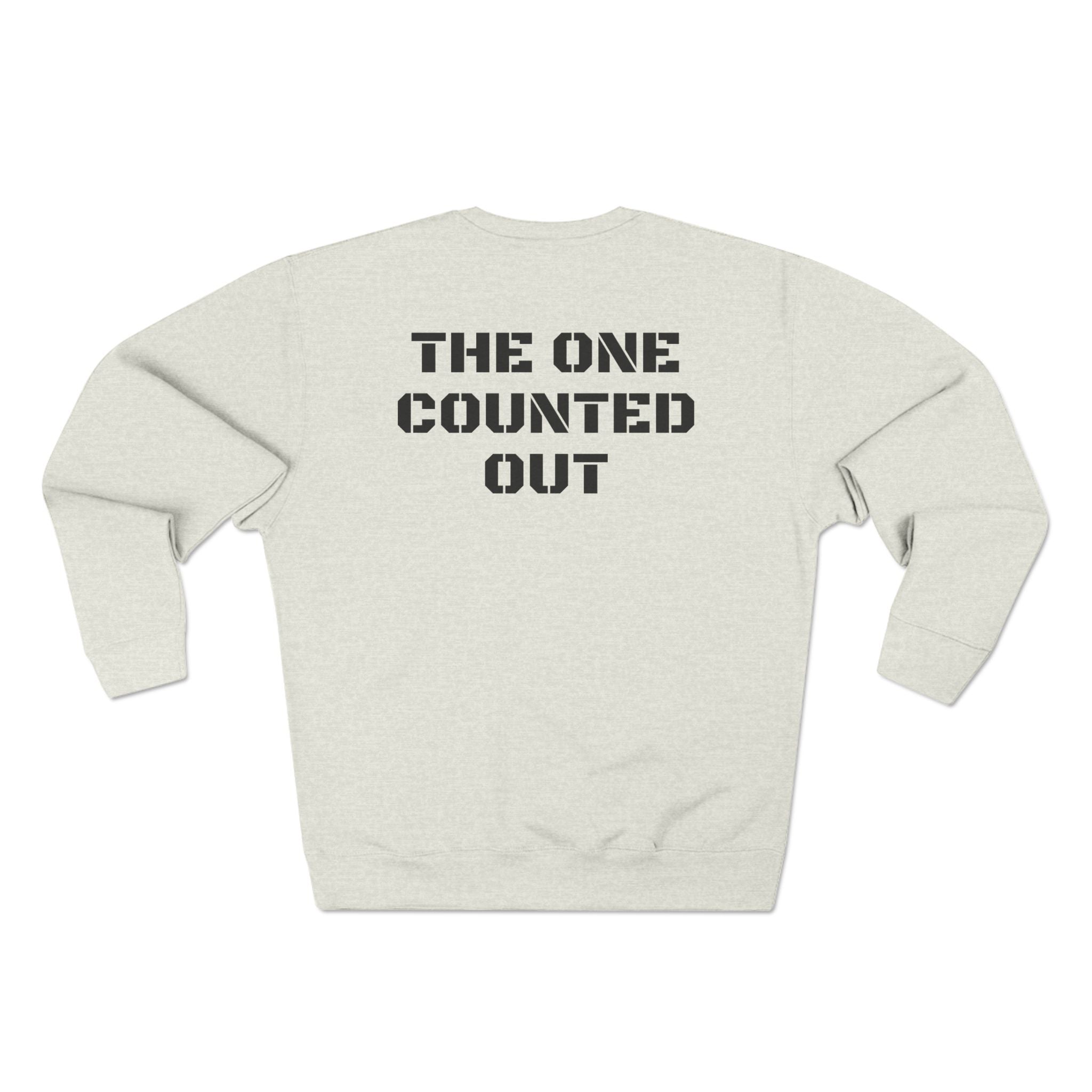 Crewneck Sweatshirt — 'Black Sheep' Graphic Pullover (The One Counted Out)