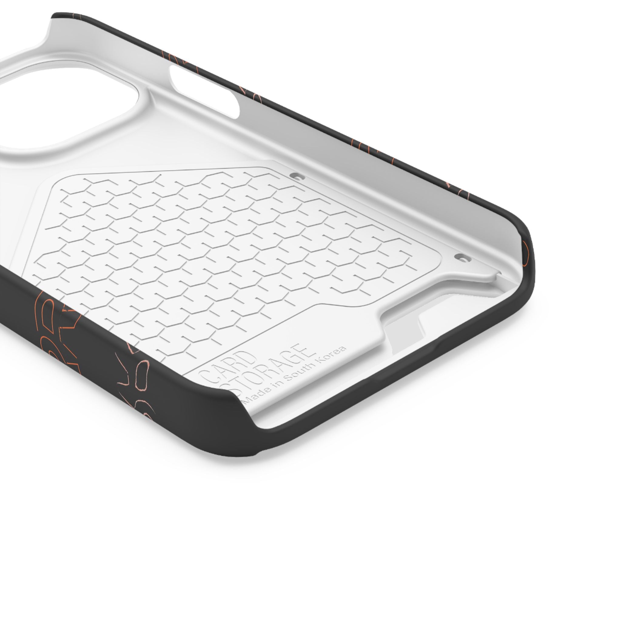 Rise Reinvent Repeat Phone Card Case — Slim Wallet Phone Case with Motivational Design