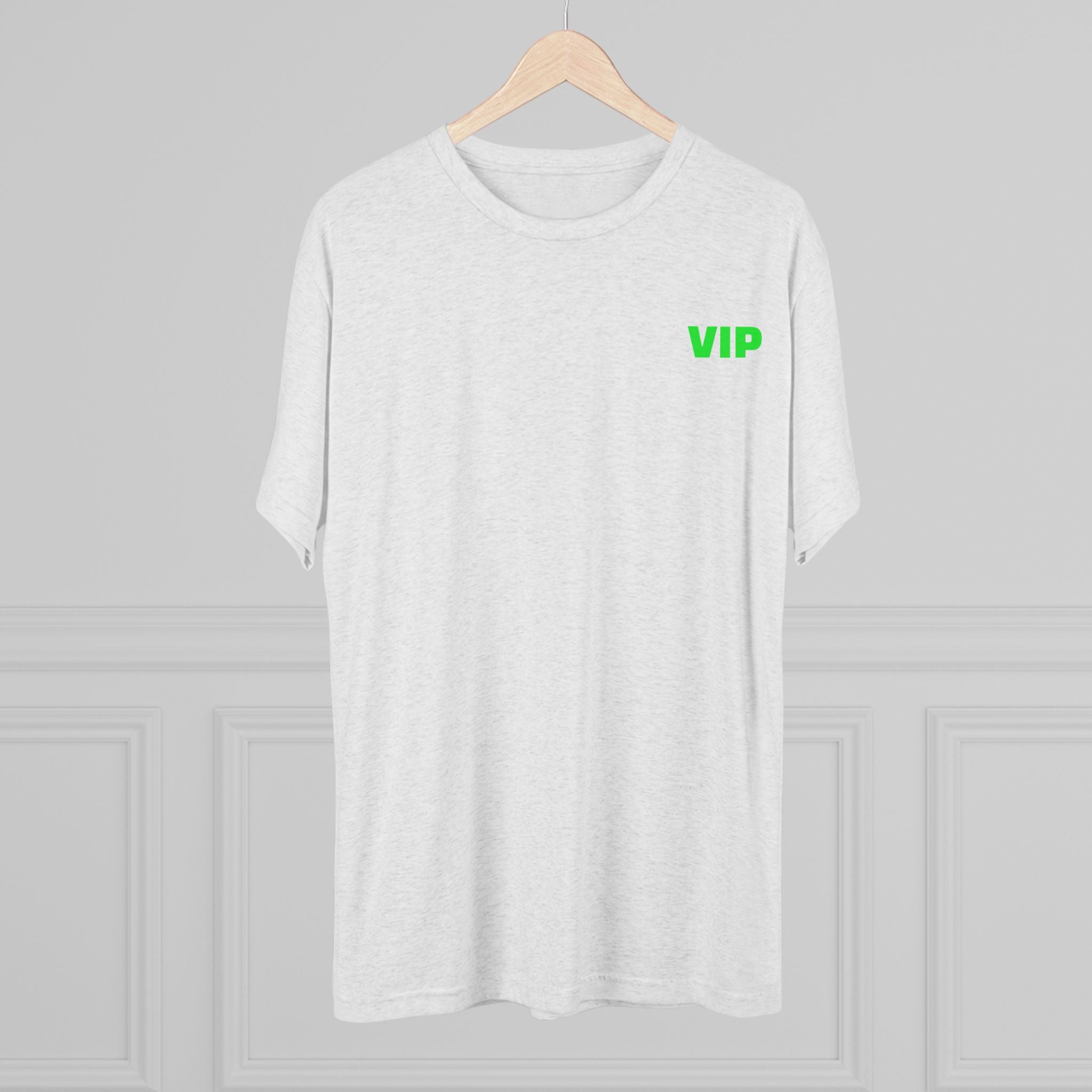 VIP 'Value In Pain' Tee — Neon Green Graphic Crew Shirt