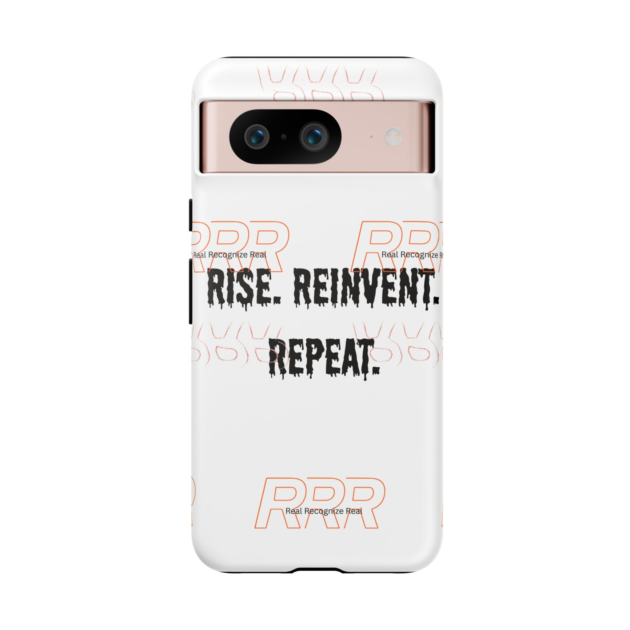 Tough Cases — "Rise. Reinvent. Repeat." Motivational Phone Case
