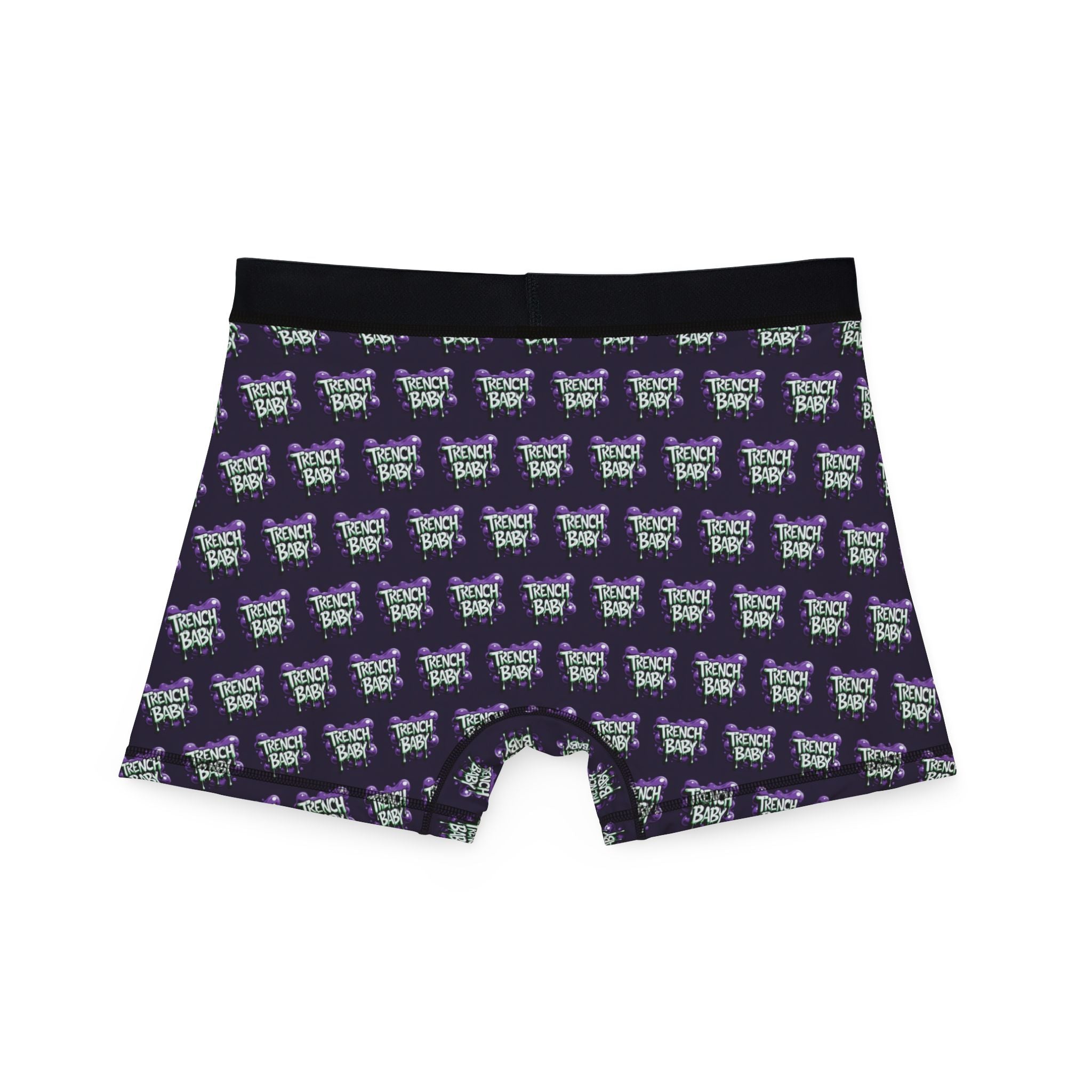 Men's Boxer Briefs — Retro Neon Pixel Pattern (All-Over Print)