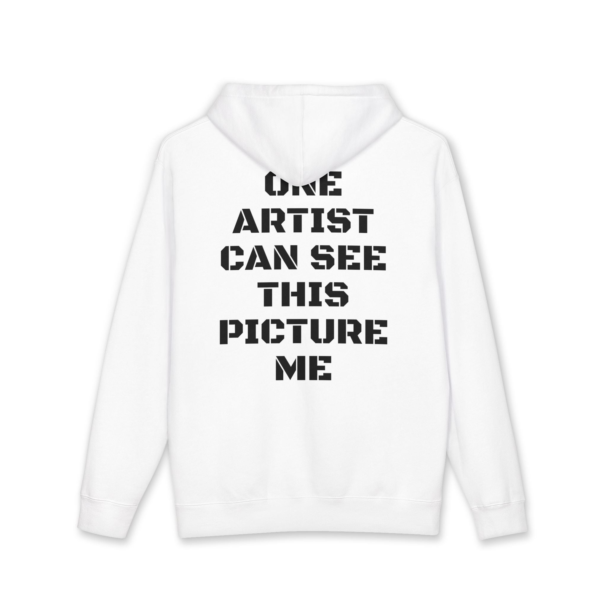 Value In Pain Hoodie — Bold Stencil Text Graphic Pullover