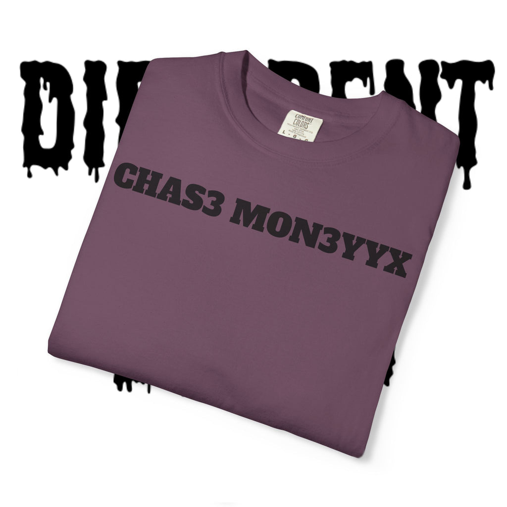 Chas3 Mon3yyx Graphic T-Shirt — Bold Lip Logo Streetwear Tee