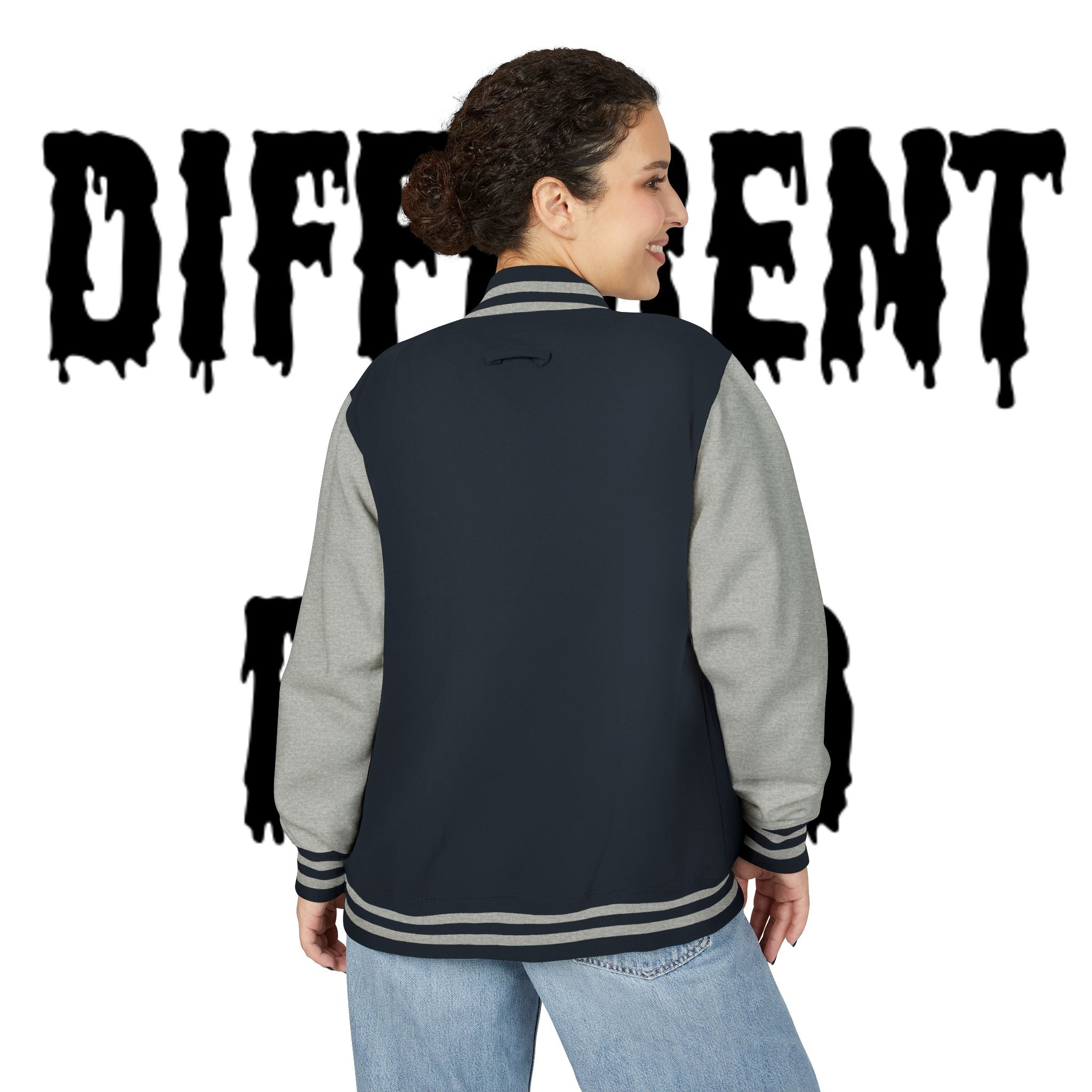 Letterman Jacket — 'Different Breed' Retro Varsity Jacket
