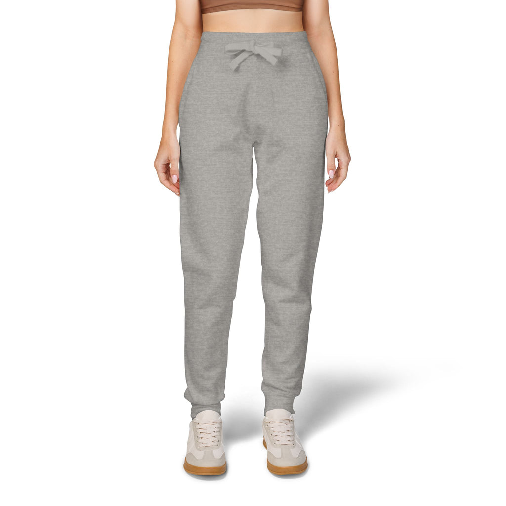 Embroidered Fleece Sweatpants — Cozy Coral Joggers