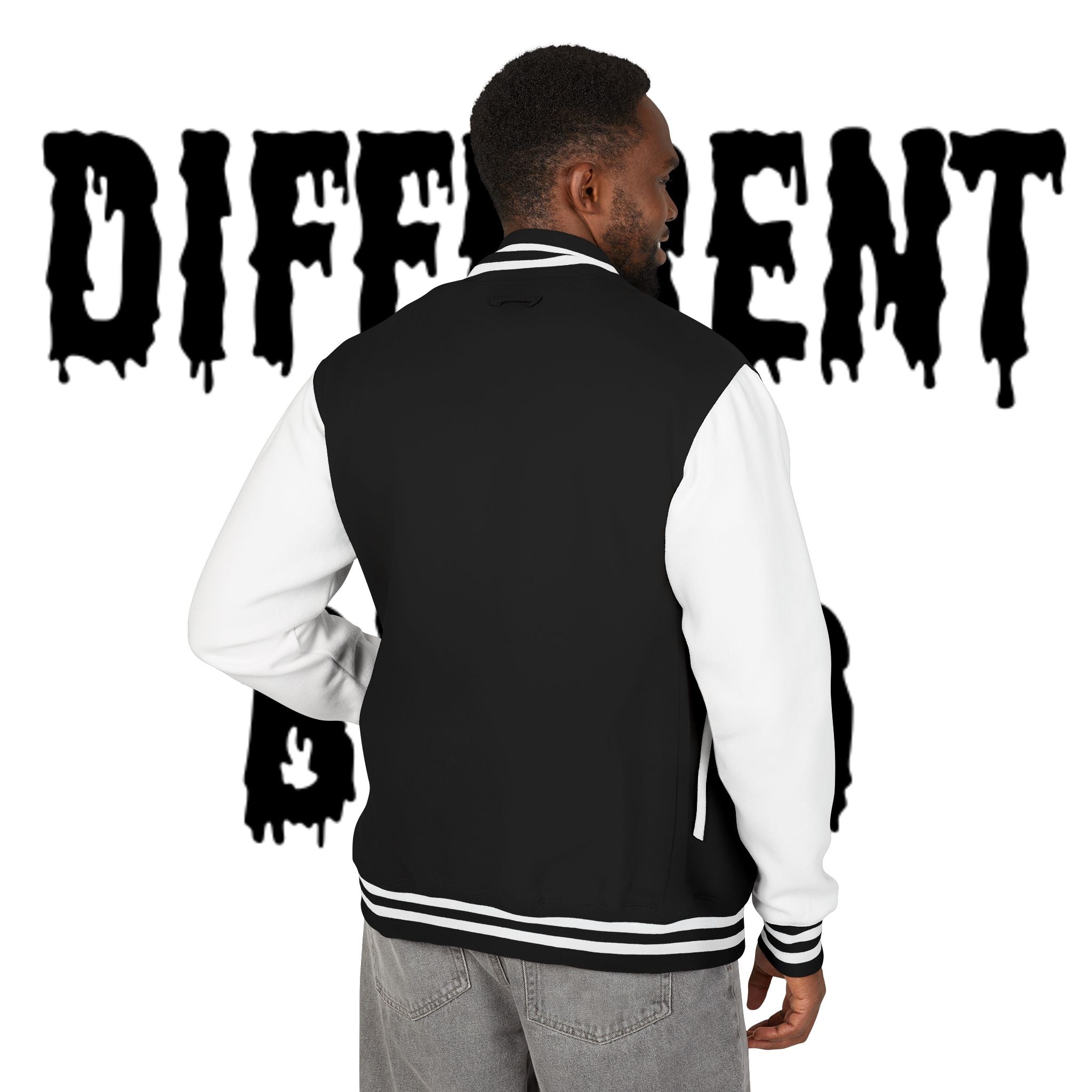 Letterman Jacket — 'Different Breed' Retro Varsity Jacket