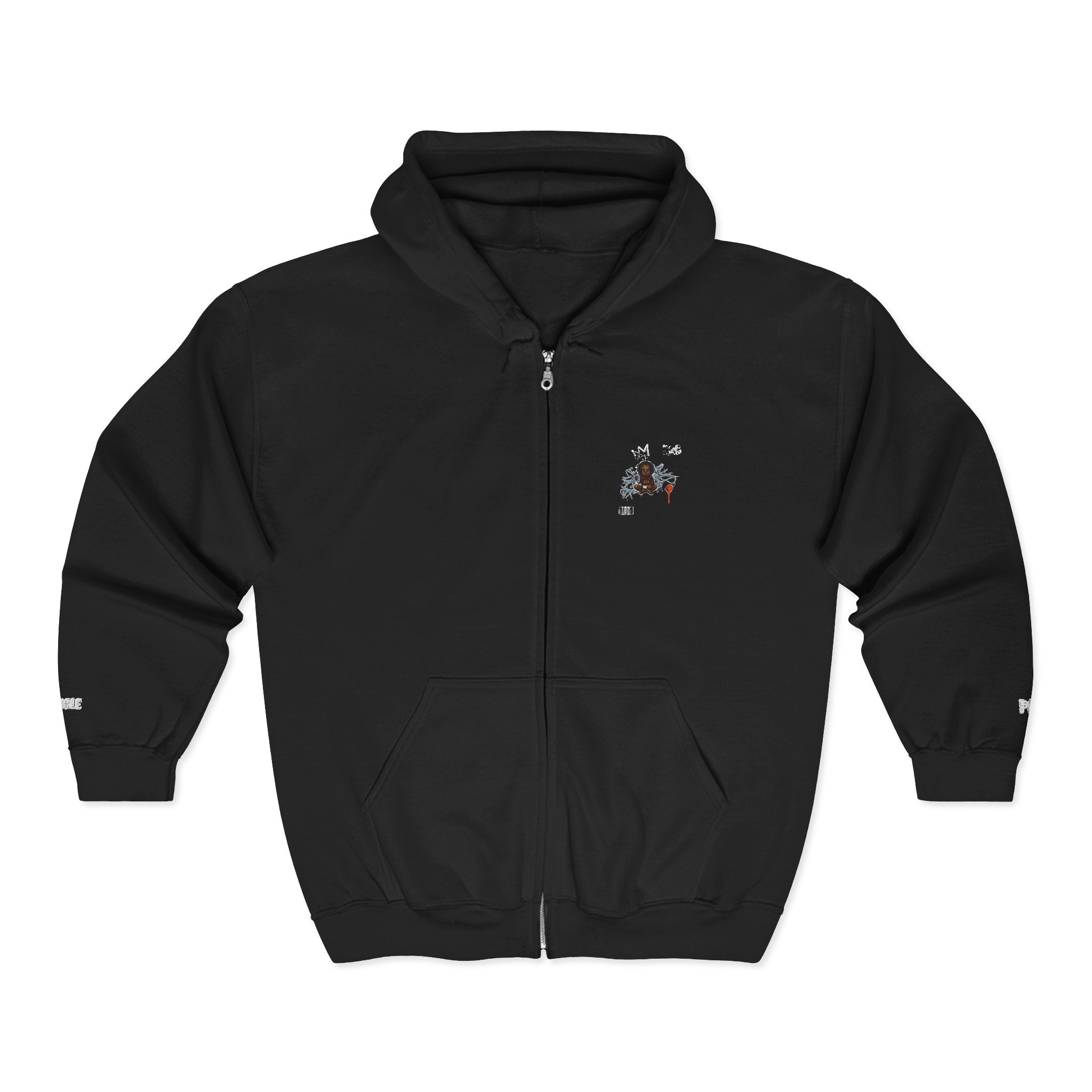 Value In Pain Zip Hoodie — "Every Loss Is A Lesson" Motivational Full-Zip Sweatshirt