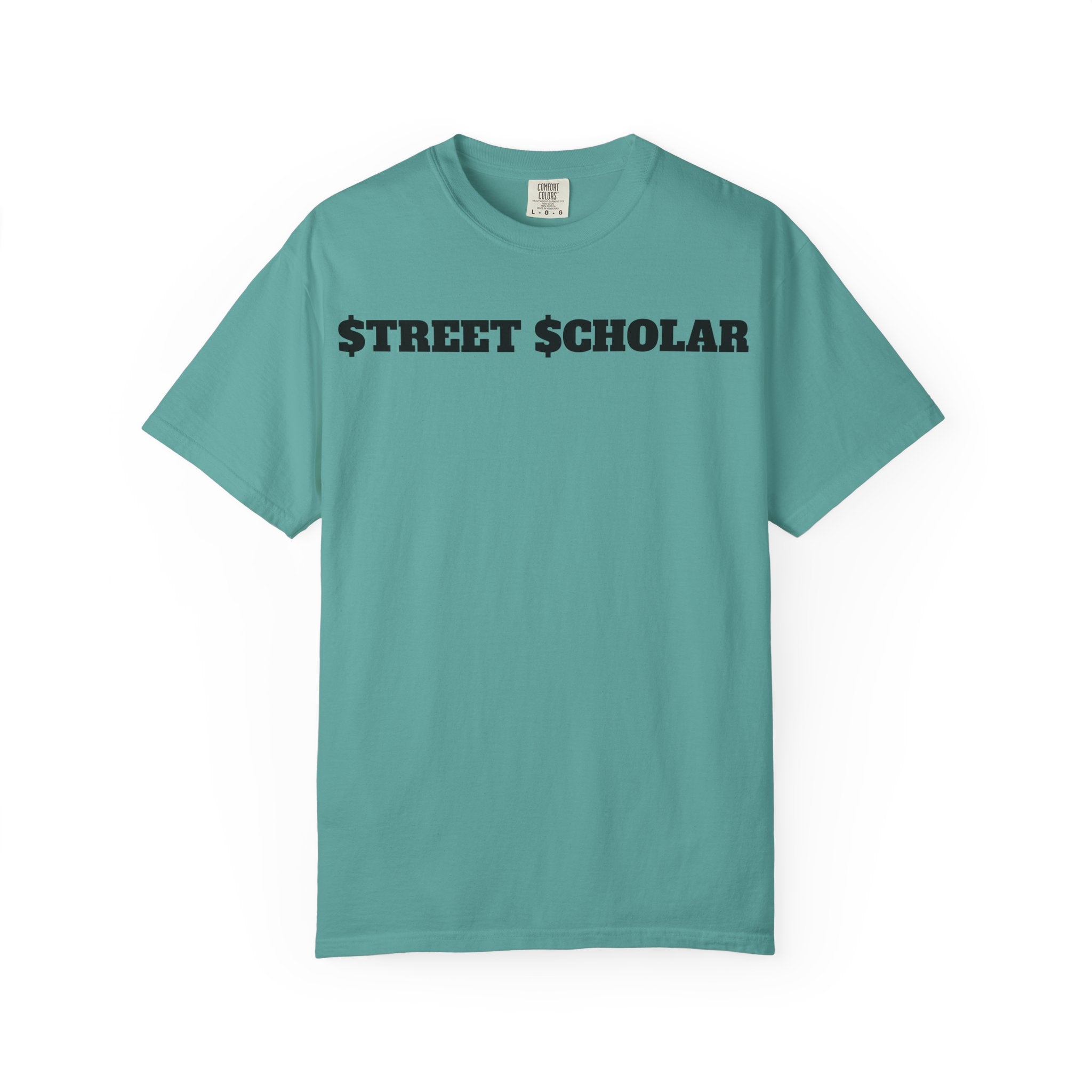 Street Scholar T‑Shirt — Bold Graphic Lip Grill Design