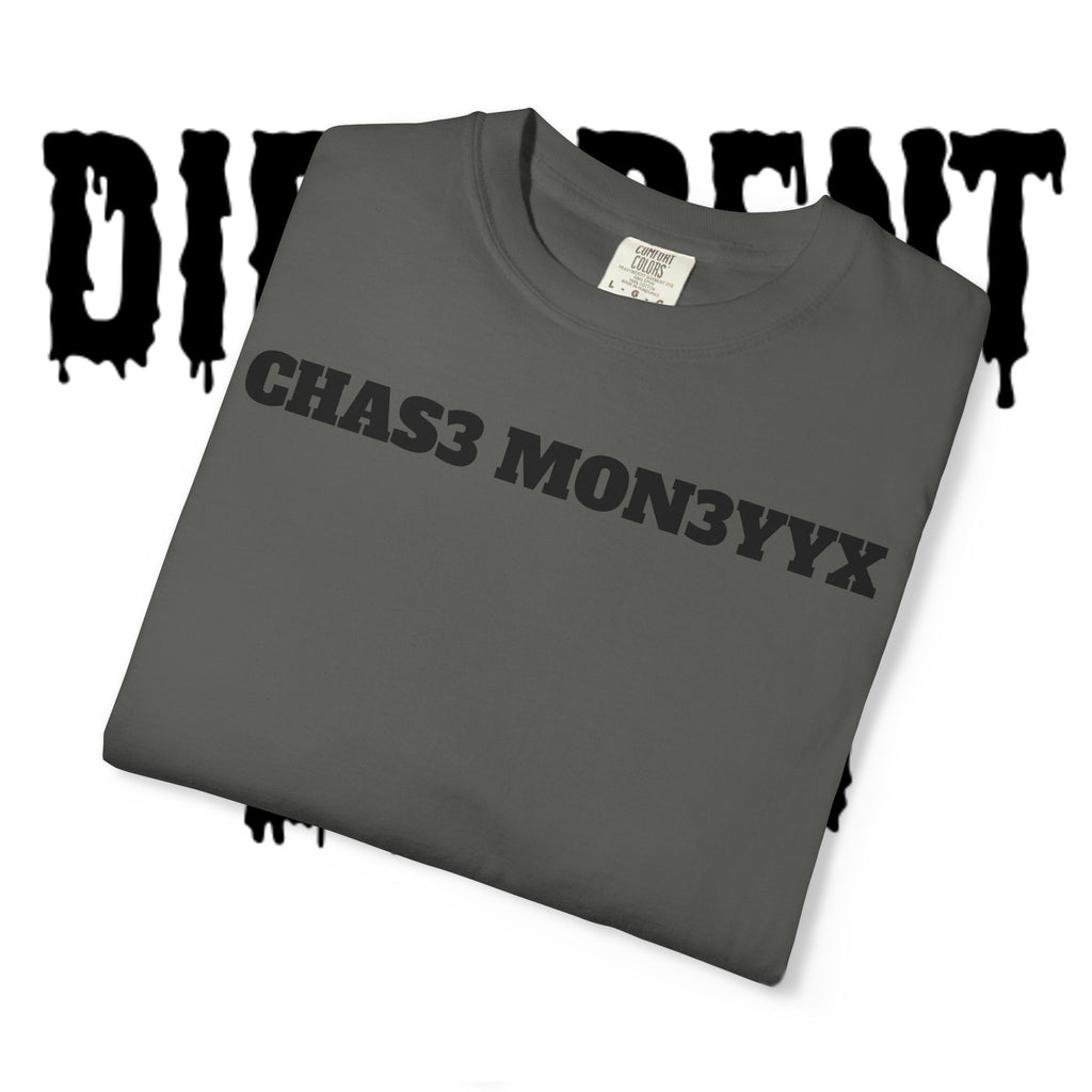 Chas3 Mon3yyx Graphic T-Shirt — Bold Lip Logo Streetwear Tee