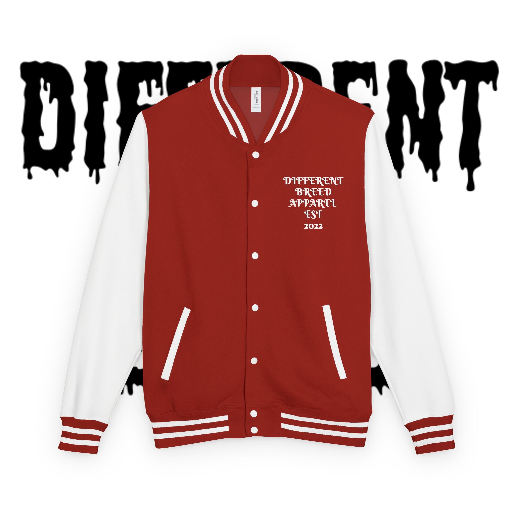 Letterman Jacket — 'Different Breed' Retro Varsity Jacket
