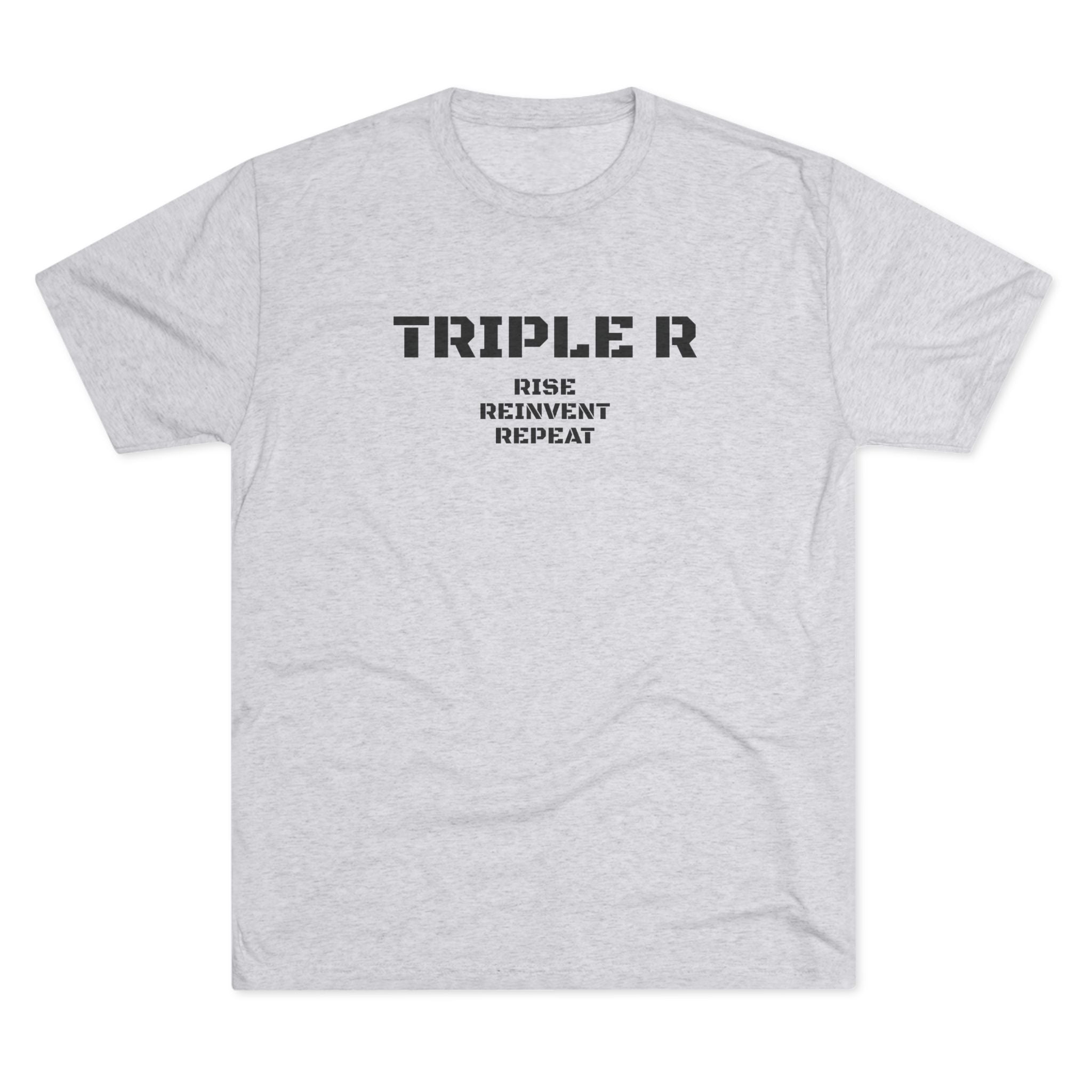 Phoenix Rise T‑Shirt — "TRIPLE R: Rise Reinvent Repeat" Graphic Tee