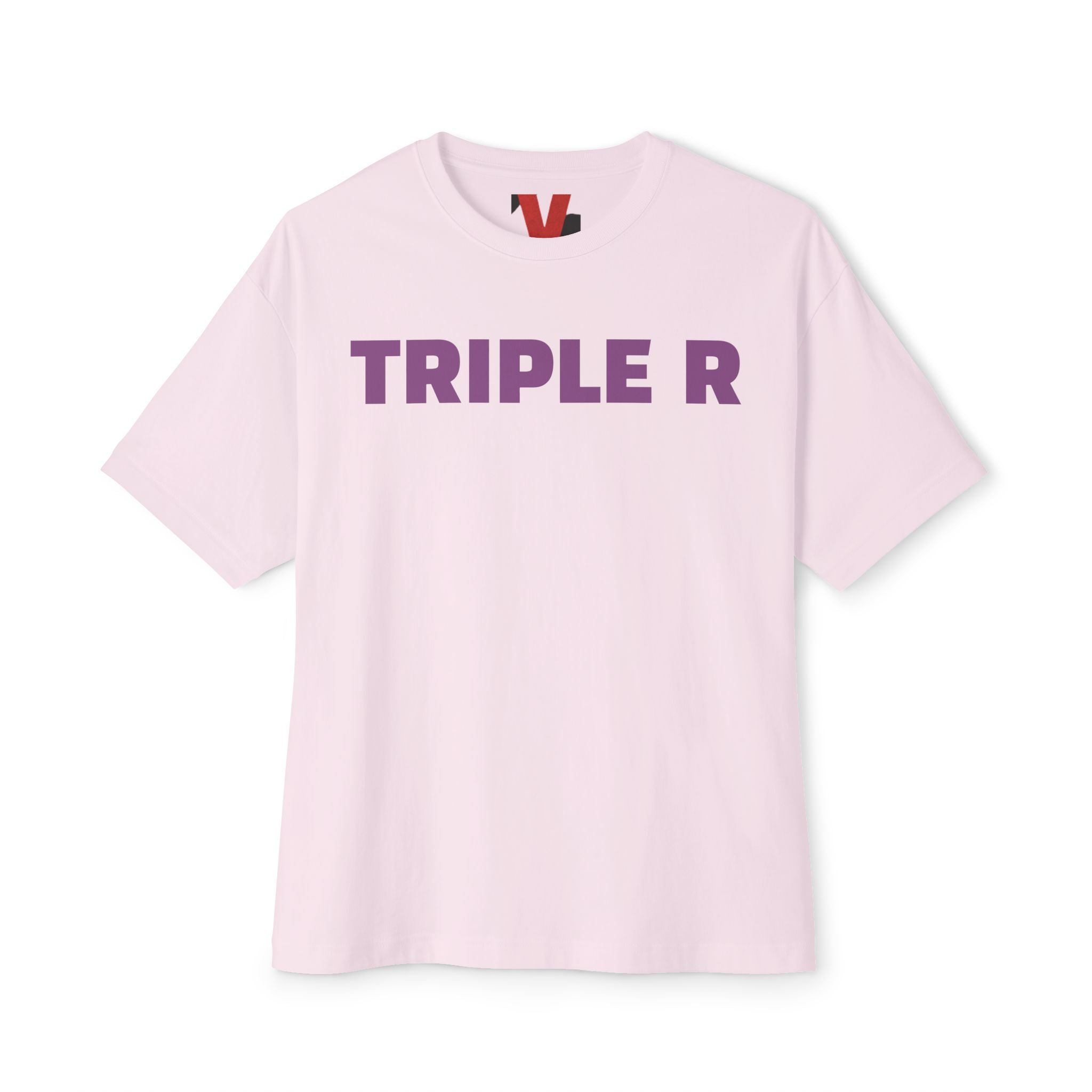 Triple R Graphic Tee - Oversized Boxy Unisex T-Shirt