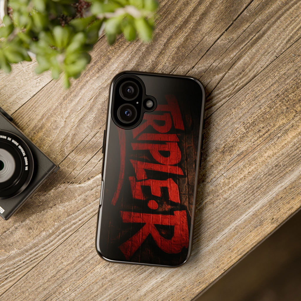 Triple-R Graffiti Phone Case — Rugged Protective iPhone Cover