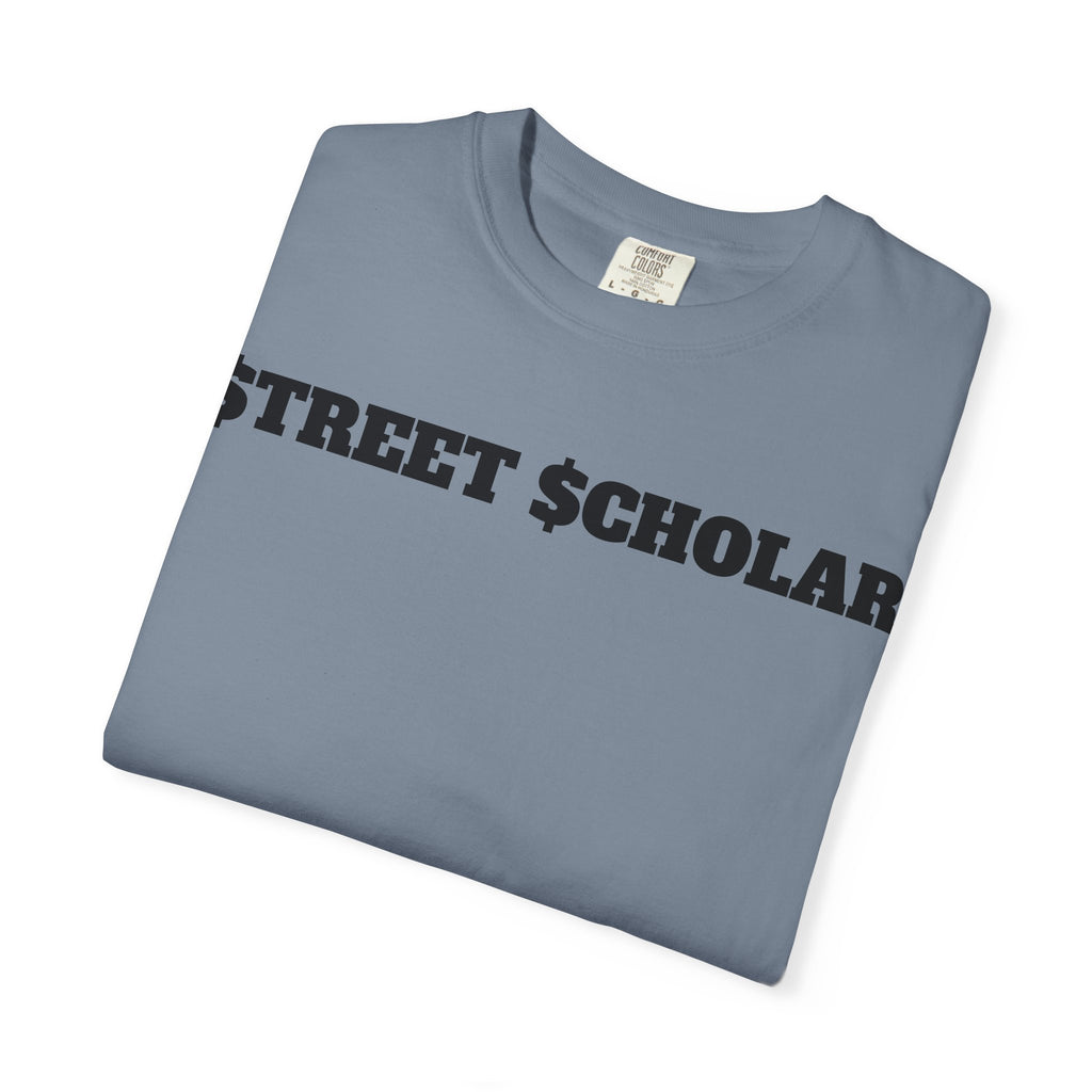 Street Scholar T‑Shirt — Bold Graphic Lip Grill Design