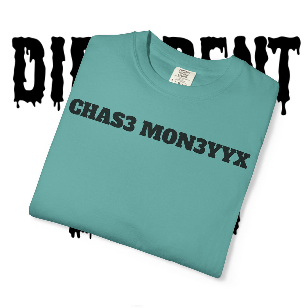 Chas3 Mon3yyx Graphic T-Shirt — Bold Lip Logo Streetwear Tee