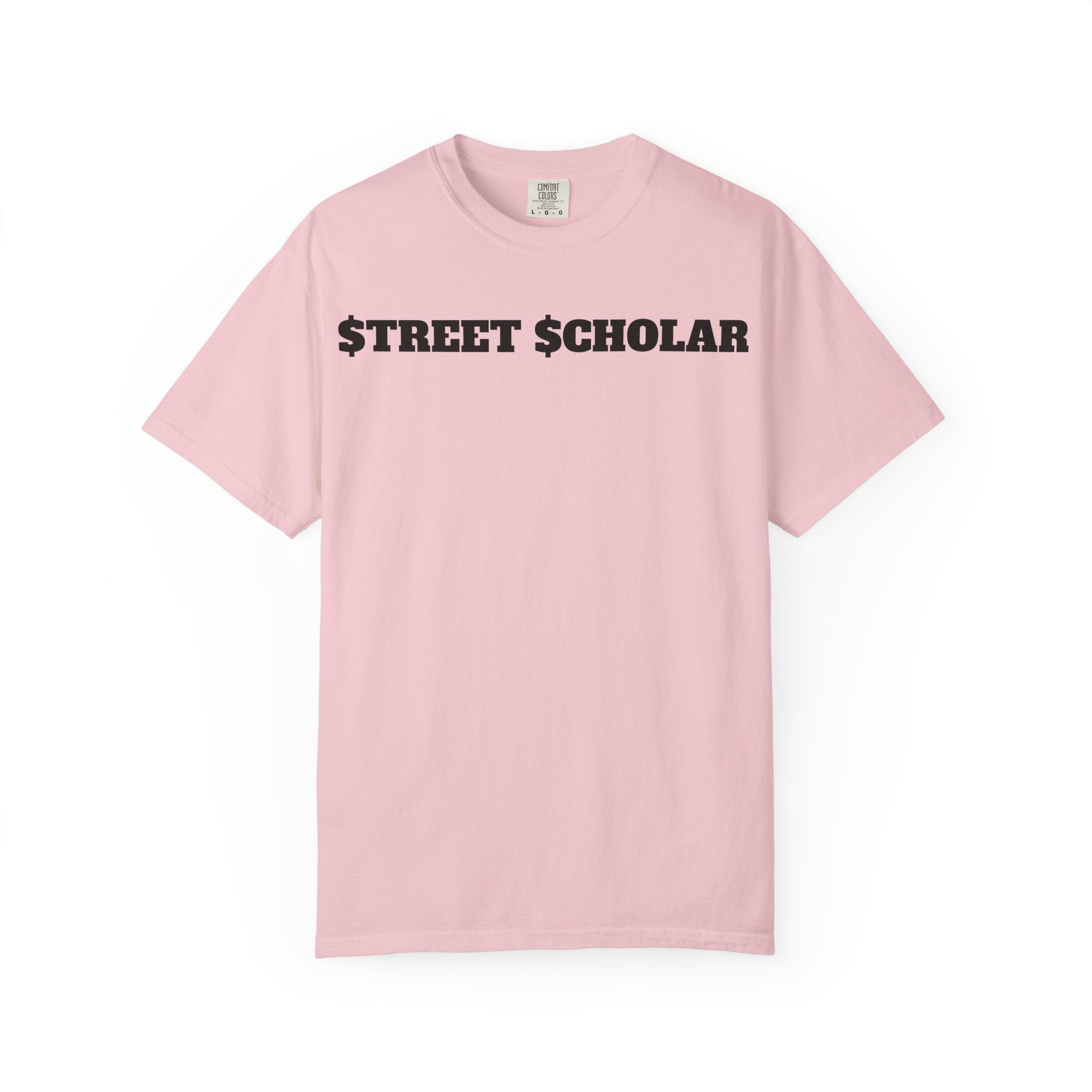 Street Scholar T‑Shirt — Bold Graphic Lip Grill Design