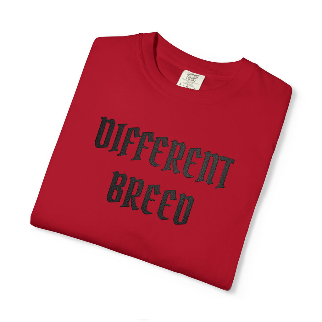Different Breed T-Shirt — Gothic Text Graphic Tee