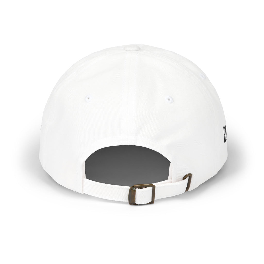 Black Sheep Dad Cap — Gothic Text Embroidered Baseball Hat