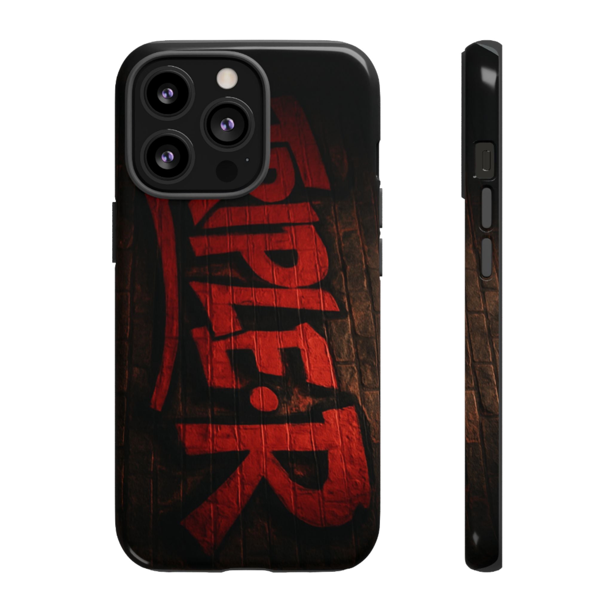 Triple-R Graffiti Phone Case — Rugged Protective iPhone Cover